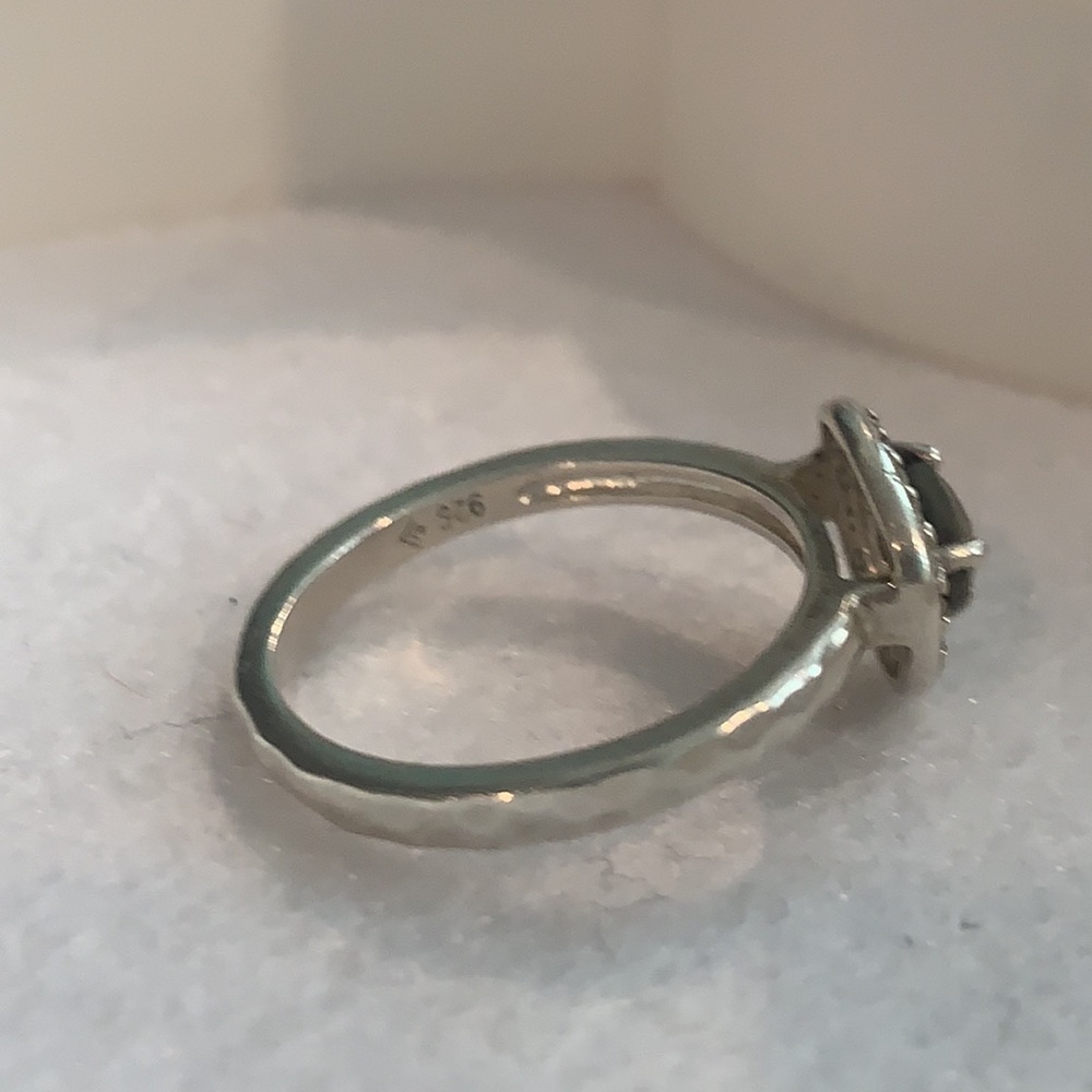 Silpada Silver Ring with Clear Gemstone - Picture 6 of 7